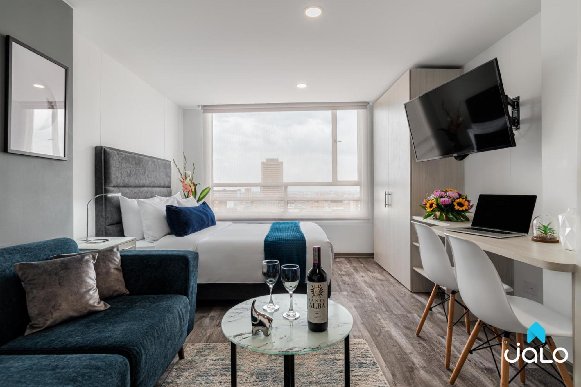 דירות Torre Acqua Lofts - Downtown בוגוטה מראה חיצוני תמונה